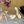 DEBBIE PLATFORM SANDALS IN IVORY BEIGE SILK