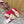 VLogo Raffia-Trimmed Leather Slides In Rose Pink Mix Beige Sedge Weaving Yarn And Lambskin 102809