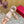 Rockstud Flatform Sandal 45mm In Rose Pink Calfskin And Raffia 102846