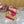 Rockstud Flatform Sandal 45mm In Rose Pink Calfskin And Raffia 102846