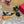 Rockstud Flatform Sandal 75mm In Black Calfskin And Raffia 102860