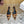 CL Judy Cap Toe Skingback 60mm In Tan Calfskin And Leopard Printed Hairy Calfskin 313783