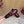 GG 26 Horsebit Loafers Black Red Sheepskin 589464