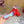 Valentino Royal Sandal 11.5cm Red Blue Leather 702274