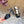 Valentino Signature Platform Sandal Black Leather Raffia 702266