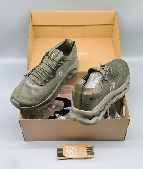SNEAKER CLOUDTILT IN POLIESTERE RICICLATO VERDE ALGA