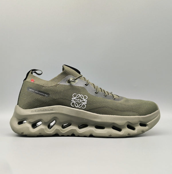 SNEAKER CLOUDTILT IN POLIESTERE RICICLATO VERDE ALGA
