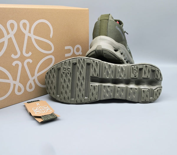 SNEAKER CLOUDTILT IN POLIESTERE RICICLATO VERDE ALGA