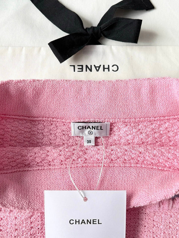 Chanel 25P Mini Skirt Pink Tweed 237296