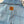 LV 25 Denim Pocket Embroidered Short Sleeve Shirt Blue Cotton