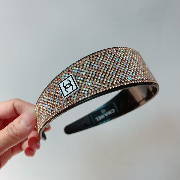 COLORFUL WITH CRYSTALS HAIRBAND RESIN FOR WOMEN 124678
