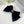 FORCINA IN VELLUTO NERO CON LOGO ORO 387059