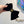 FORCINA IN VELLUTO NERO CON LOGO ORO 387059