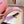 THICK HAIR BAND IN PINK RAW FABRIC 423577
