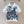 CD Coconut Short Sleeves Shirt Blue mix White Cotton