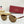C DE RIMLESS GEOMETRIC FRAME SUNGLASSES 547386 IN METAL AND WOODEN