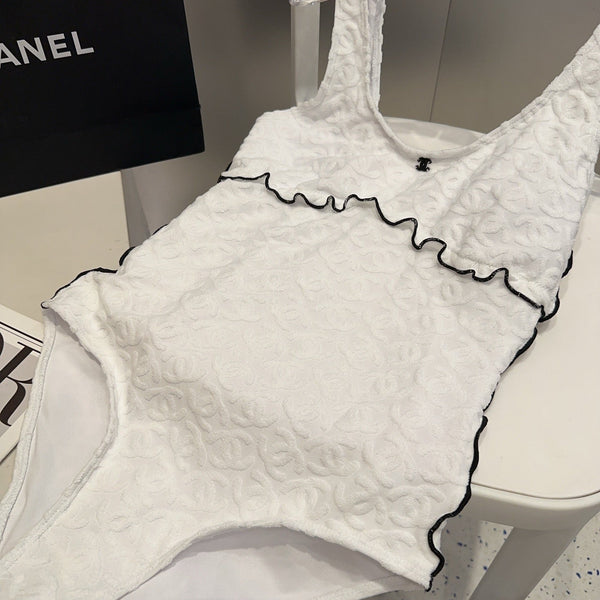 CC Bikini une pièce blanc 201869