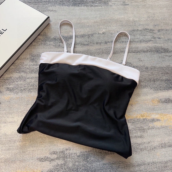 Maillot de bain une pièce CC Noir Blanc 201872