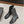 CC Short Boot Black Lambskin Grosgrain