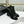 CC Ankle Boot 65 Black Calfkin Grosgrain Leather Strap