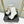 CC Ankle Boot 65 White Calfskin Black Patent Calfksin Leather Strap