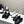 CC Moccasins Glossy Black Lambskin 944571