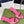 GG Vintage High Heel Slippers Pink