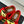 ALAIA MARY JANE SHOES IN CHERRY RED MESH WITH GOLD HARDWARE