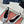 LP Primula Ballet Flat In White Mix Black Mesh Fabric With Suede Lining 989402