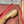 LP Rebecca Slingbacks In Mustard Brown Mix Red Cotton Fabric And Lambskin 989414