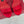 DC 24 Rhinestone Sandals Red Sheepskins & Cowhide 304707