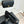 Chanel 25 Ballet Flat 50mm Black Woven Lambskin 473051