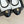 Chanel 25 Ballet Flat White Black Woven Lambskin 473057