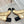 CC Classic Long Boots Block Heel 90mm Gold Metalic Calfskin 465393