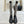 Chanel 25 Four-Leaf Clover Pearls Double C Long Boots Black Grey Woven Sheepskin 465406
