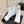 Chanel Double C Colorblock Heel Boot White Sheepskin 465415