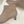 The Row 2025 Square Toe Kitten Heel Ankle Boot Nude Sheepskin 572049