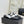 CC 25s Double C Buckle Half-Length Slippers Black White Calfskin 557702