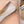 Miu Ballerines Classiques Nœud Lettre Argent Rose Peau de Mouton 570998