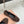 Miu Classic Bow Letter Ballet Flat Dark Brown Suede