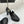 YSL 26WF Le Slingback 10.5cm Black Leather 642955