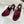 YSL 26WF Le Slingback 10.5cm Burgundy Velvet 642958