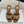 YSL Opyum Sandal 85 Brown Silk Leather 642941