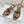 YSL Opyum Sandal 85 Brown Silk Leather 642941