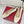 VLogo Signature Ballerina White Sheepskin 702257
