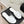 CC Openwork Slippers White Mesh Lambskin 825758