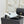 CC Woven Square-Toe Slippers Black White Leather 825775