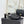 CC Woven Square-Toe Slippers Black Leather 825776