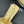 CC Woven Square-Toe Slippers Sliver Gold Metalic Leather 825777