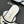CC 26s Thong Sandal Black White Lambskin Patent Leather 917803